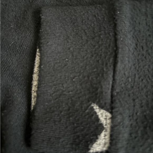 BUFFALO David Bitton lightweight sweater, black with black/white stars, size S - Picture 6 of 6